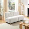 Art Leon Modern Comfortable Fabric Upholstered Accent Chair, Armless, Modular Combination - 3 of 4