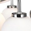 CWI Lighting Element 4 Light Flush Mount With Polished Nickel Finish - 4 of 4