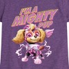 Girls' - Paw Patrol - Skye Mighty Pup Fitted Short Sleeve Graphic T-Shirt - 2 of 4