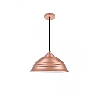 Elegant Lighting Circa 1 Light Honey Gold Pendant