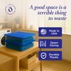 Homz Plastic Multipurpose Stackable Storage Container Bins with Secure Latching Lid for Home and Office Organization - 2 of 4