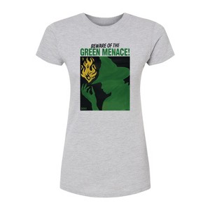 Women's - Wicked - Elphaba Green Menace Fitted Graphic T-Shirt - 1 of 2