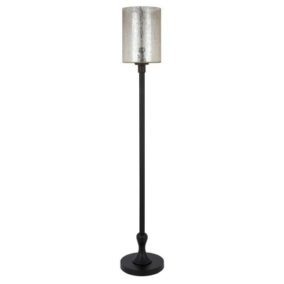 Hudson and Canal 68.75" Tall Floor Lamp with Glass Shade