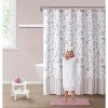 Kate Aurora Montauk Accents Complete 5 Piece Juvi Unicorns Themed Fabric Shower Curtain Bathroom Set - 2 of 4