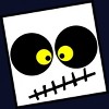 Junior's Design By Humans Square Skull By LonaMisa T-Shirt - 2 of 3