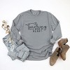 Simply Sage Market Teaching Is A Work Of Heart Garment Dyed Long Sleeve - 3 of 4