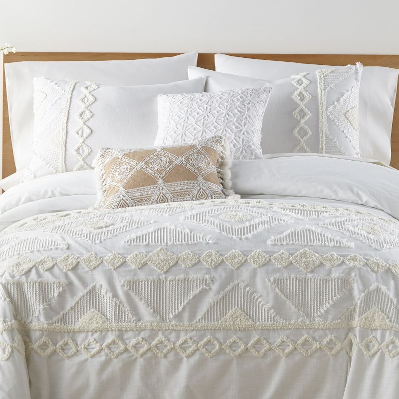 Harleson - Comforter Set - Cream & White - Levtex Home, 4 of 9
