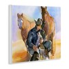 Stupell Industries Cowboy & Animals Watercolor, 12" x 12" - 3 of 4