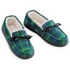 Collections Etc Plaid Moccasin Slippers - 2 of 4