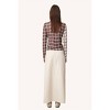 Women's Khaki Midi Skirt - find me now - 3 of 4