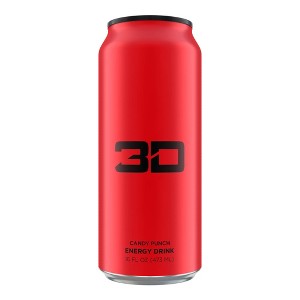 3D Candy Punch Energy Drink - 16 fl oz Can - 1 of 2