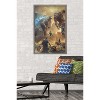Trends International Justice League vs. Godzilla vs. Kong - Street Battle Framed Wall Poster Prints - 2 of 4