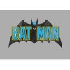 Batman Classic Emblem Youth Athletic Gray Graphic Tee - 2 of 3