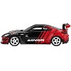 Toyota GR86 "HKS TYPE R ADVAN" RHD Black and Red "2022 Tokyo Auto Salon" Limited Edition 1/64 Diecast Model Car by Mini GT - 3 of 4