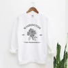 Simply Sage Market Women's  Garment Dyed Graphic Sweatshirt Embroidered Washington Coast Flower - 3 of 4