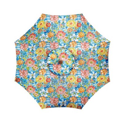 BrylaneHome 71/2’ Tilt-And-Crank Umbrella