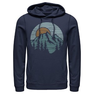 Men's Lost Gods Sunset Shutter Pull Over Hoodie - 1 of 4