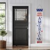 Northlight Set of 2 Stars and Stripes "I Heart USA" and "God Bless America" Door Banners 71" - 3 of 4