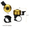 Unique Bargains Aluminum Loud Crisp Clear Sound Mini Scooter Bicycle Bell - 2 of 4