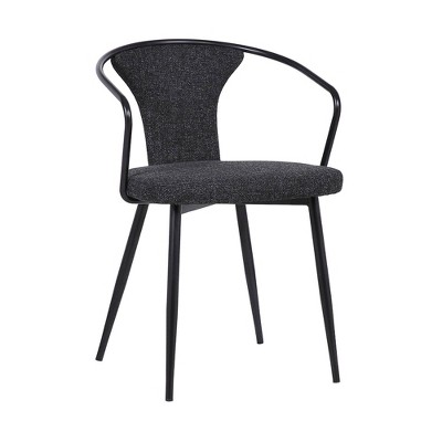 Francis Contemporary Dining Chair Black Armen Living Target