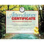 Hayes Attendance Certificate 8.5" x 11" Pack of 30 (H-VA680)