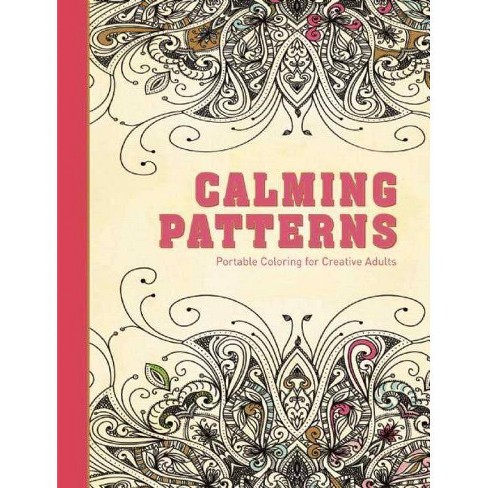 Calming Patterns Adult Coloring Books Hardcover Target