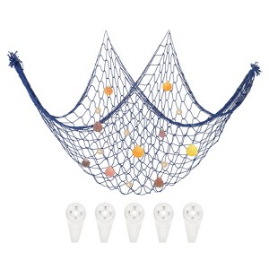 Unique Bargains Mediterranean Style Ocean Theme Wall Hanging Party Decorative Hanging Ornament - 1 of 4