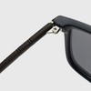 Anna-Kaci  Unisex Square Polarized Lightweight UV Protection Sunglasses - Black Frame - Black Lens - 4 of 4
