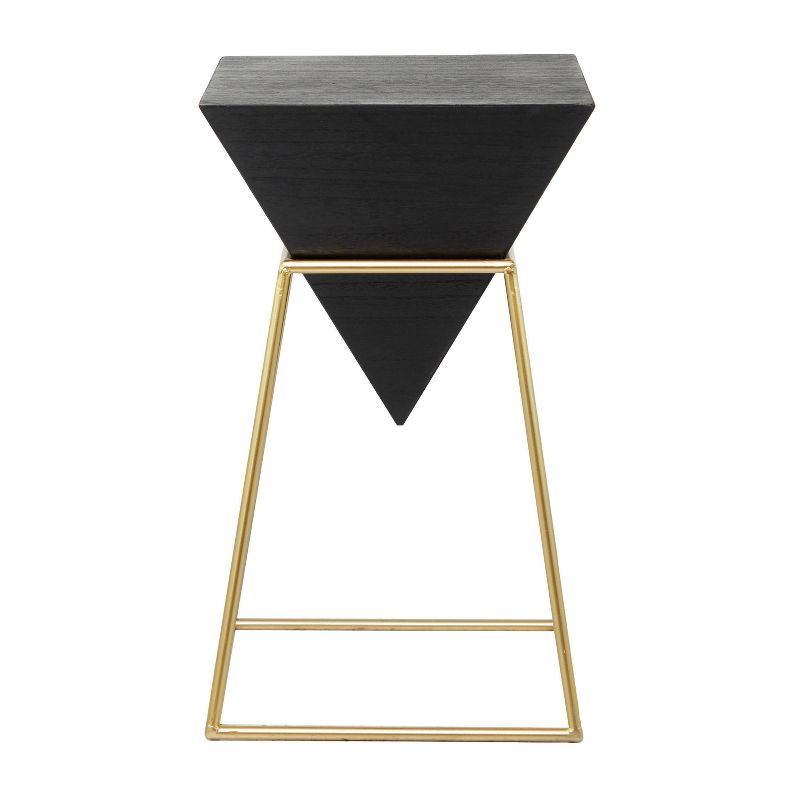 Modern Wood Accent Table Black - Olivia &#38; May, 5 of 7