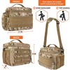 OPUX Tactical Lunch Box Men Adult, Insulated Large Cooler Bag with MOLLE, Mesh Side Pockets Pail Office Meal Prep - 4 of 4