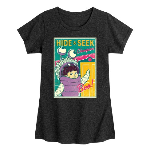 Girls' - Disney - Boo Hide And Seek Fitted Short Sleeve Graphic T-Shirt - image 1 of 4