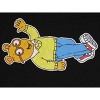 Arthur Cartoon A-Read Waving Men's Black Short Sleeve Graphic Tee Shirt - 2 of 3