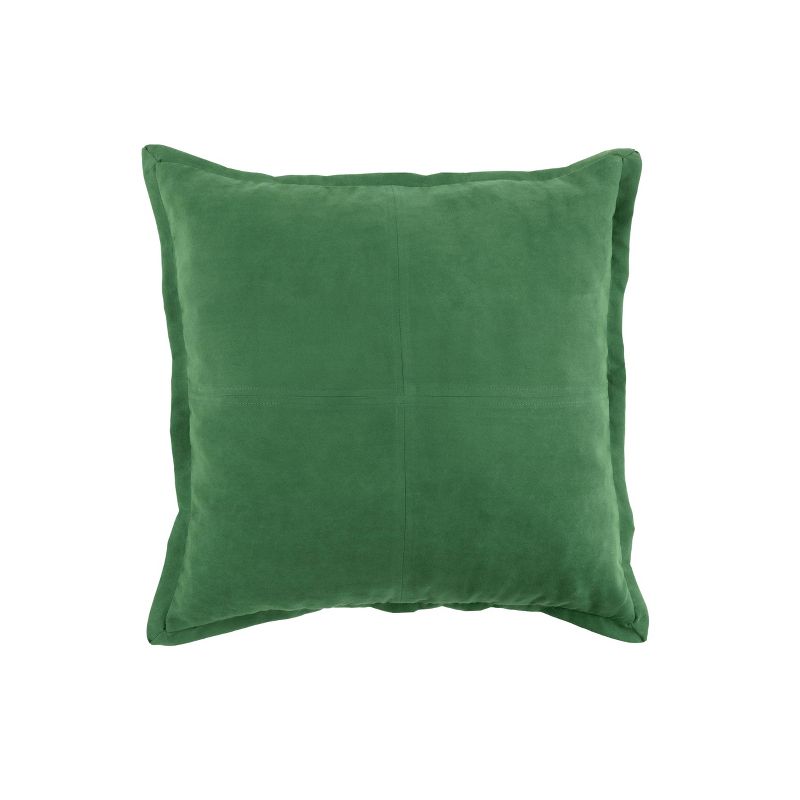 20"x20" Oversize Faux Suede Square Throw Pillow - Lush Décor, 1 of 9