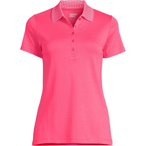 Lands' End Women's Petite Supima Cotton Polo Shirt - X-small