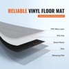 VEVOR Self Adhesive Vinyl Floor Tiles 12 x 12 inch, 50 Tiles 1.5mm Thick Peel & Stick, White Marble Texture DIY Flooring for Kitchen, Dining Room - 4 of 4