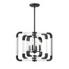 Savoy House Rotterdam 4 - Light Semi-Flush Mount in  Warm Brass - 4 of 4