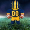 Bleacher Creatures Michigan Wolverines Football Player 24" Mascot Bleacher Buddy - 2 of 4