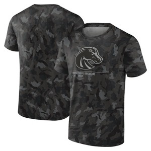 NCAA Boise State Broncos Men's Camo Bi-Blend T-Shirt - 1 of 3