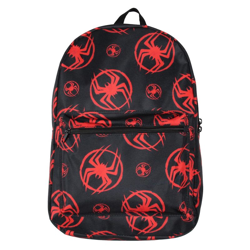 Marvel Spider-Man Miles Morales Backpack Laptop School Travel Backpack Black, 2 of 5