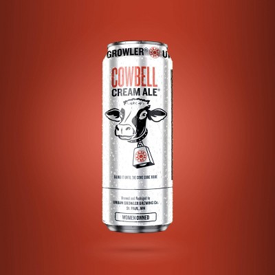 Urban Growler Cowbell Cream Ale Beer - 4pk/16 fl oz Cans