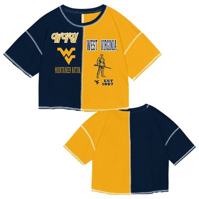 NCAA West Virginia Mountaineers Girls' Fashion T-Shirt