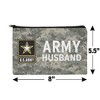 U.S. Army Husband Makeup Cosmetic Bag Organizer Pouch - 4 of 4