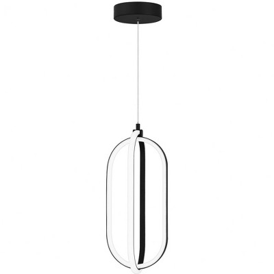 Quoizel Lighting Calista 1 - Light Pendant in  Matte Black
