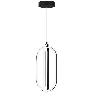 Quoizel Lighting Calista 1 - Light Pendant in  Matte Black - 1 of 4
