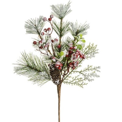 Allstate Floral 19 Burgundy Double Baby's Breath Artificial Flower Spray :  Target