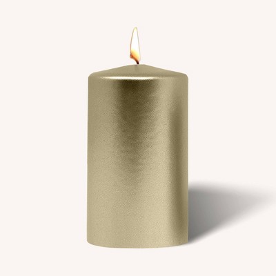Hyoola - Metallic Pillar Candles