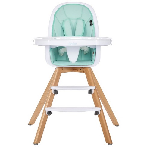 Portable high chair clearance target