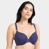 Fruit of the Loom Women's Lightly Lined Cotton T-Shirt Bra 3-Pack - 2 of 4