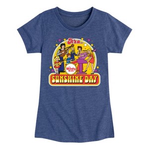 Girls' - The Brady Bunch - The Brady Kids Fitted Short Sleeve Graphic T-Shirt - 1 of 4