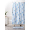 Deny Designs Showmemars Elegant Blue Bows and Striped Memory Foam Bath Mat - 4 of 4